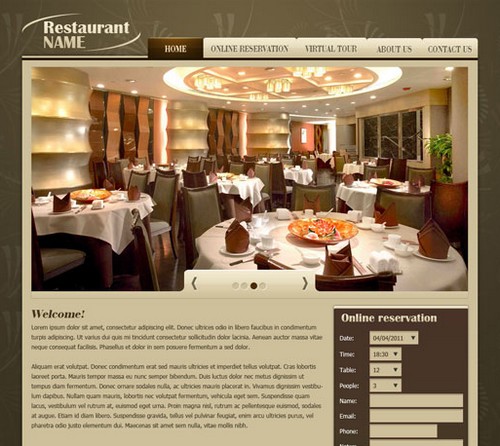 Cafe Free HTML Template
