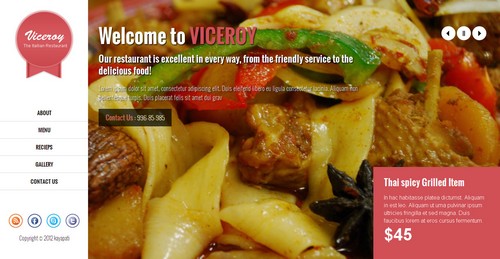 Viceroy HTML5 Website Template