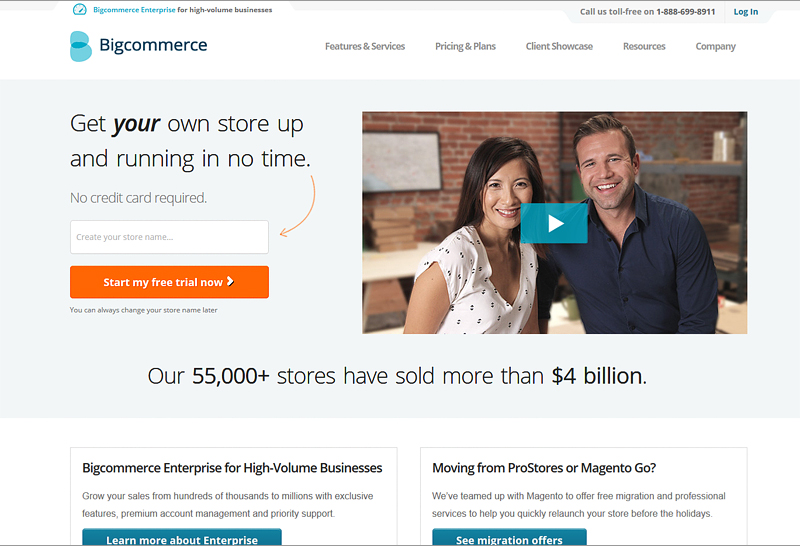 Bigcommerce website builder