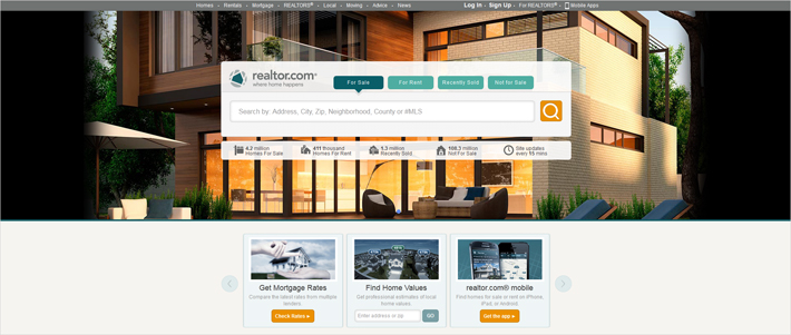 29 thiết kế website bất động sản ấn tượng Realtor