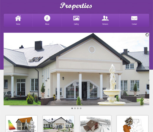 Free download 10 mẫu website bất động sản cực chất Properties