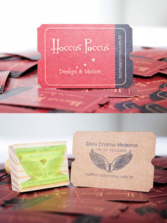 Hoccus Poccus Full Color Business Card