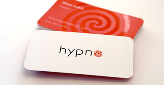 Rực rỡ sắc màu với 35+ thiết kế business card Hypno Full Color Business Card
