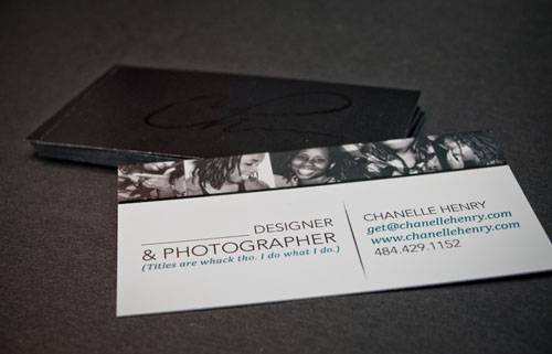 Chanelle Henry’s Business Cards