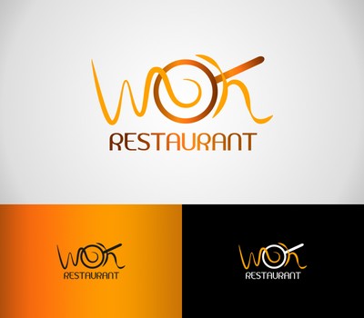 Wok Restaurant Logo