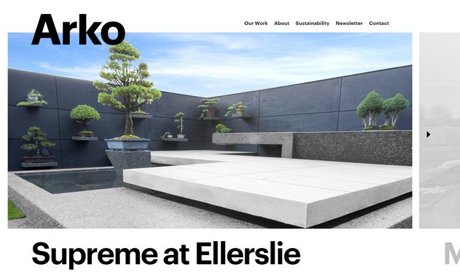 26 website đẹp mắt của các hãng kiến trúc interior exterior architecture website