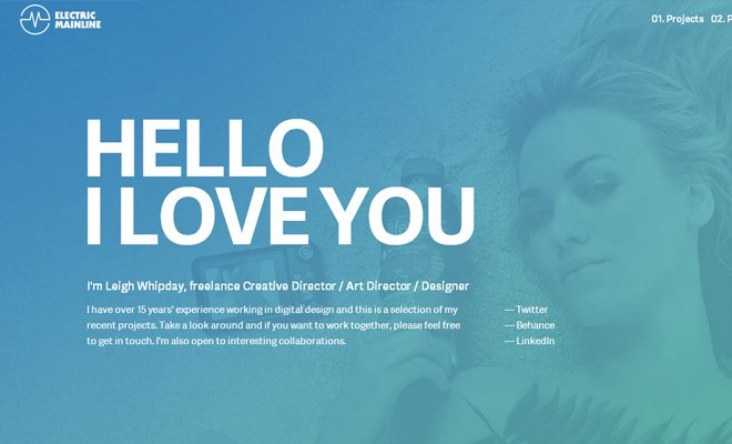 Tràn đầy cảm hứng với 34 thiết kế web Portfolio leigh whipday portfolio website layout inspiration responsive