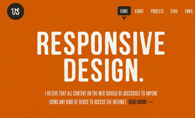 Tràn đầy cảm hứng với 34 thiết kế web Portfolio viljami salminen responsive website layout design