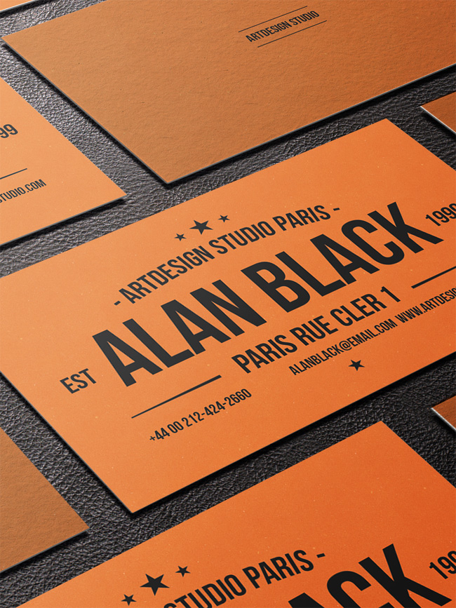 Orange-Black-Business-Card-Template