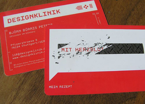 DesignKlinik Round Corners Business Card