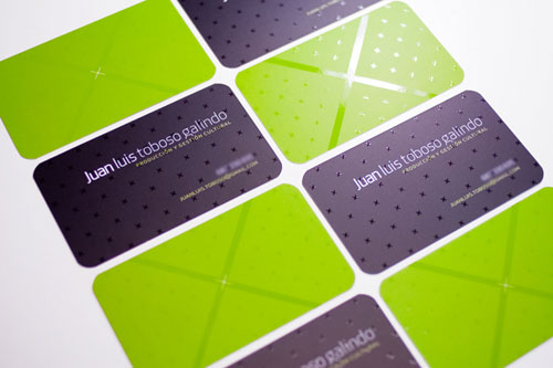 JTG Round Corners Business Card