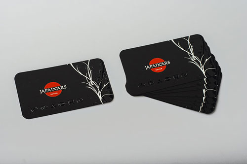 Sự tinh tế trong 45 business card tròn 4 góc Japancars Round Corners Business Card