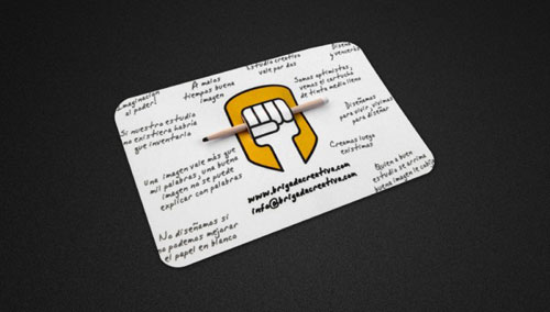 Brigada Creative Round Corners Business Card