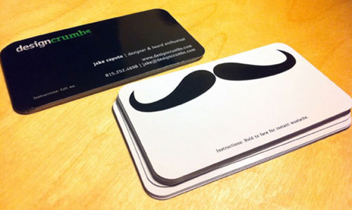 Sự tinh tế trong 45 business card tròn 4 góc Design Crumbs Round Corners Business Card