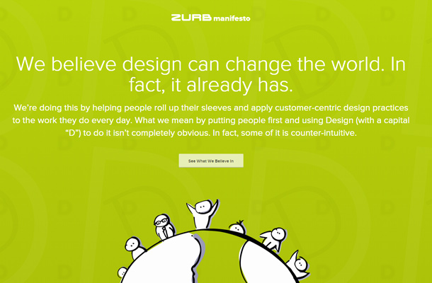 29 trang web sử dụng hiệu ứng animation đặc biệt single page animation parallax zurb