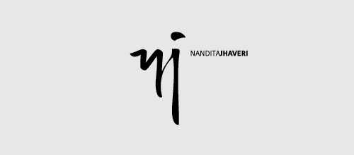 Elegant Signature Logo Designs Nandita Jhaveri