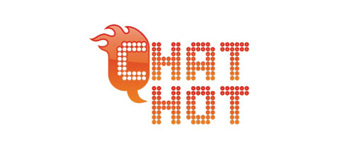 Hot Burning And Fire Logo Design Chat Hot