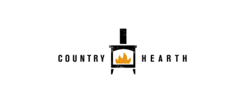 Hot Burning And Fire Logo Design Country Hearth