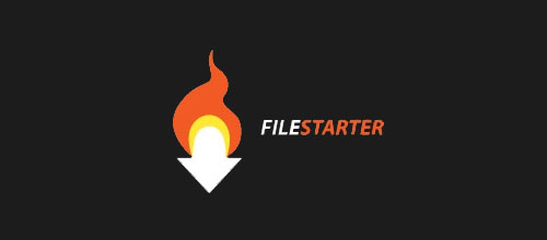 Hot Burning And Fire Logo Design FileStarter
