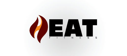 Hot Burning And Fire Logo Design Heat