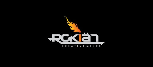 Hot Burning And Fire Logo Design Rokian