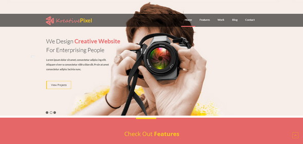 KreativePixel Website
