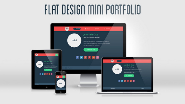 flat-design-mini-portfolio-featured