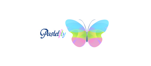 Multicolor Logo Designs Pastel Fly