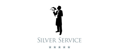  Masculine Logo Designs Silver Service