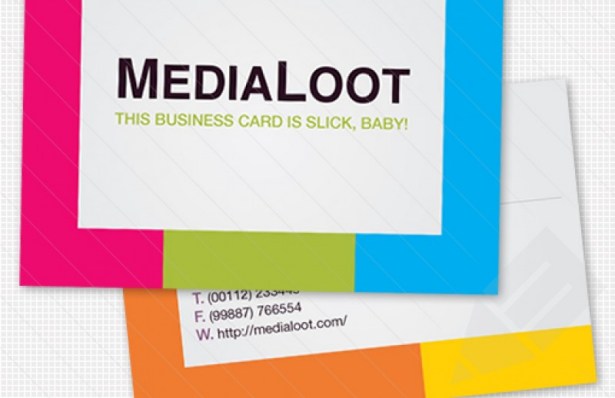 Colorful Business Card Template