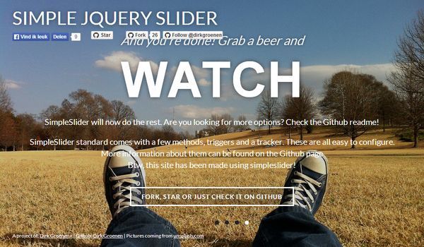 Responsive & Touch-Enabled jQuery Slider Plugin - Simple Slider