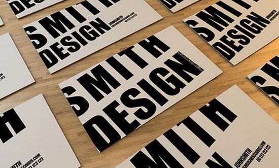 Hơi thở hiện đại trong 50 Typography business card typographic business cards designs 04