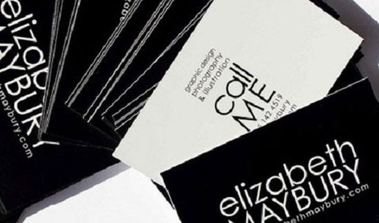 Hơi thở hiện đại trong 50 Typography business card typographic business cards designs 05