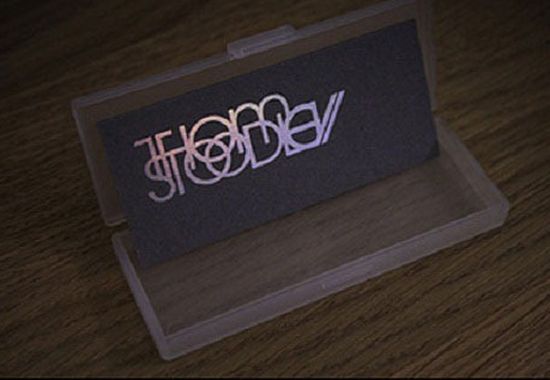 Hơi thở hiện đại trong 50 Typography business card typographic business cards designs 07