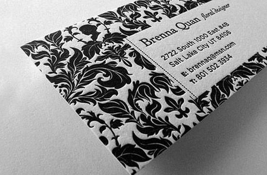 Hơi thở hiện đại trong 50 Typography business card typographic business cards designs 09