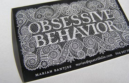 Hơi thở hiện đại trong 50 Typography business card typographic business cards designs 10