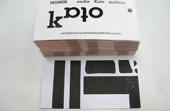 Hơi thở hiện đại trong 50 Typography business card typographic business cards designs 13
