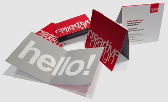 Hơi thở hiện đại trong 50 Typography business card typographic business cards designs 23