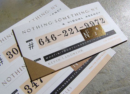 Hơi thở hiện đại trong 50 Typography business card typographic business cards designs 37