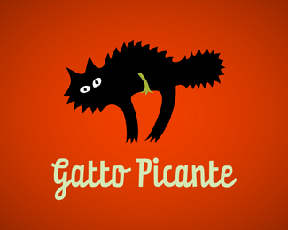 Gatto Picante Beautiful Animal and Pet Logo Designs