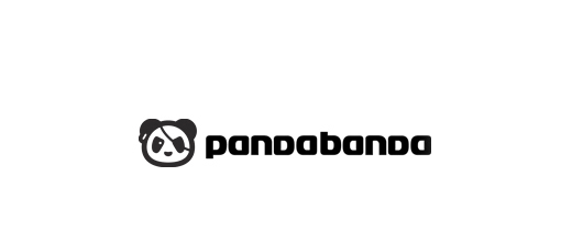 Pirate shop panda logo design examples ideas