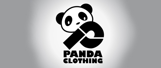 Clothing panda logo design examples ideas