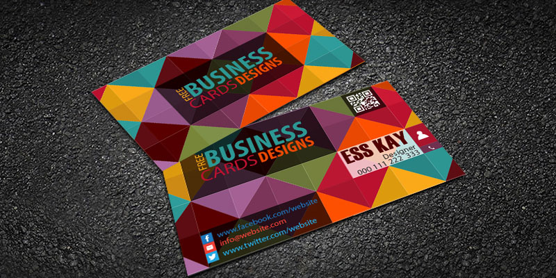 Classy-Creative-Business-Card-With-QR-Code-2015