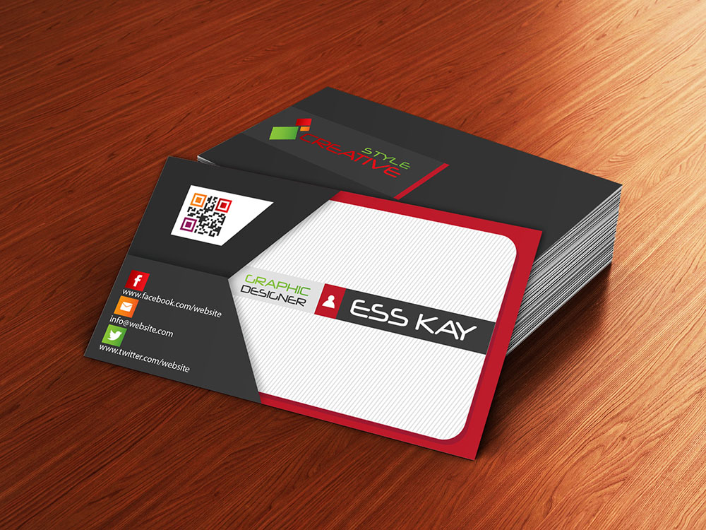 Envelope-Style-Creative-Business-Card-With-QR-Code-2015