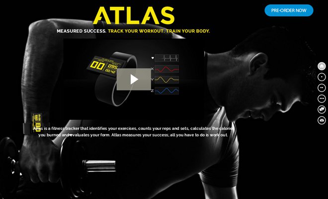 atlas wearables fitness activity tracker dark website