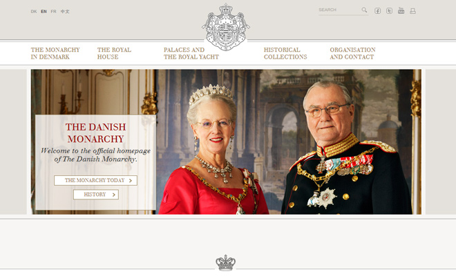 danish denmark monarchy family website