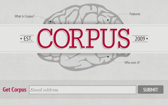 30 thiết kế web đầy tinh tế với hai màu xám & bạc corpus grey silver bright beige colorful website agency