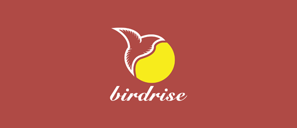 design sun logo bird rise 41 