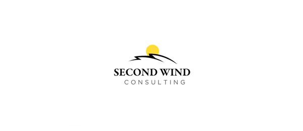  design sun logo second wind consulting 46 