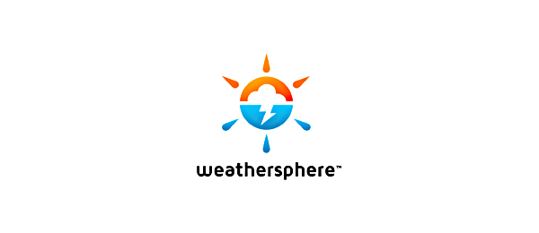  design sun logo weather sphere 7 